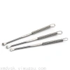 Stainless steel wire ear scoops, multi-purpose acne ear picks, creative spring ear scoops, earwax remover, ear picking tools 8416 Specification image